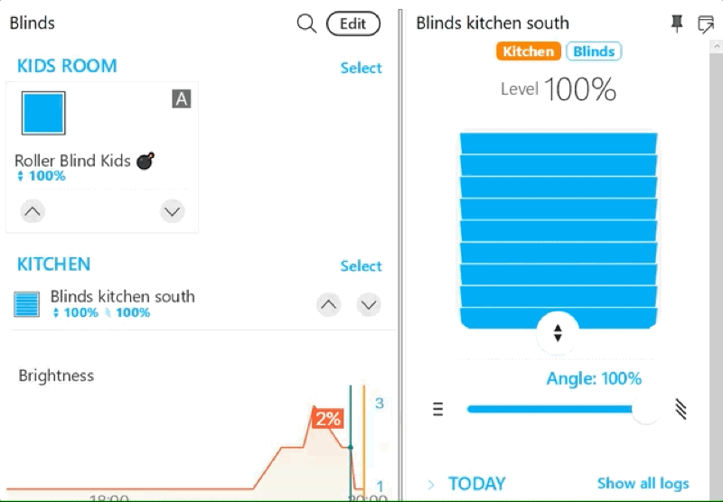 Vylepšená vizualizácia žalúzií a markíz