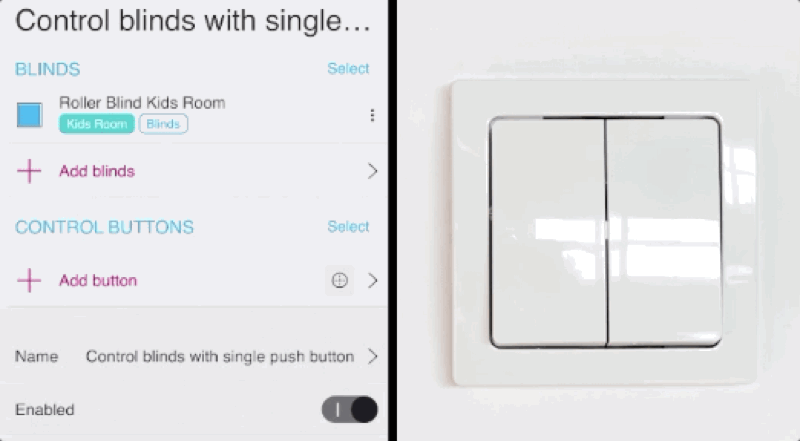 Detekcia stlačenia tlačidla