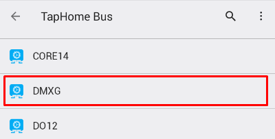 DMX device configuration