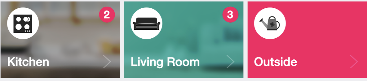 Odkazy - veľké widgety